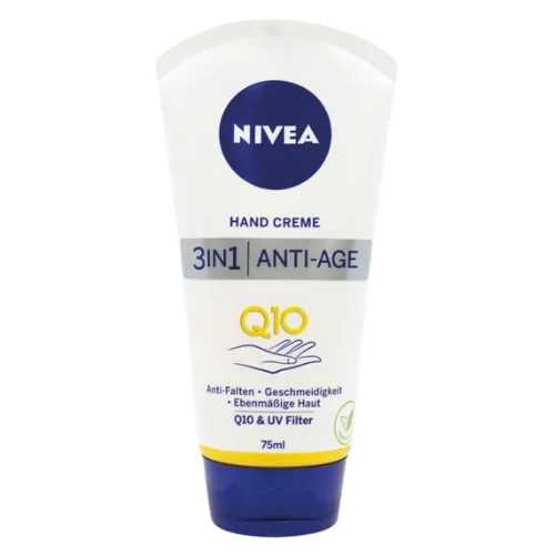Nivea Q10 3-In-1 Anti-Age Käsivoide - 75 ml