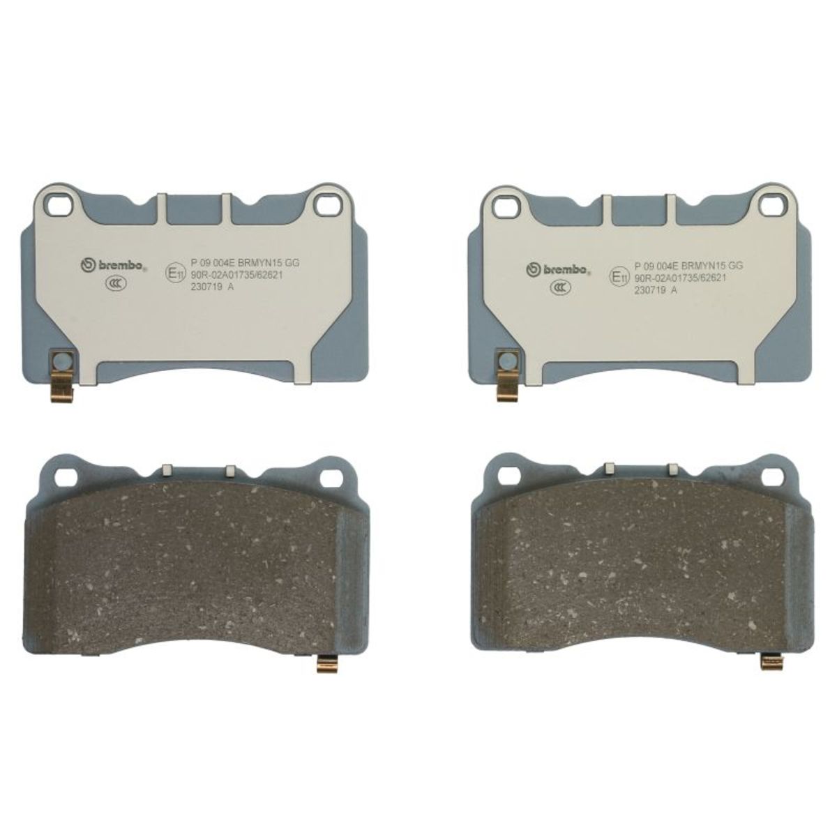 Jarrupalat, levyjarru BREMBO P 09 004E