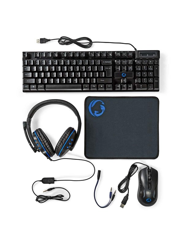 Nedis Gaming Combo Kit keyboard
