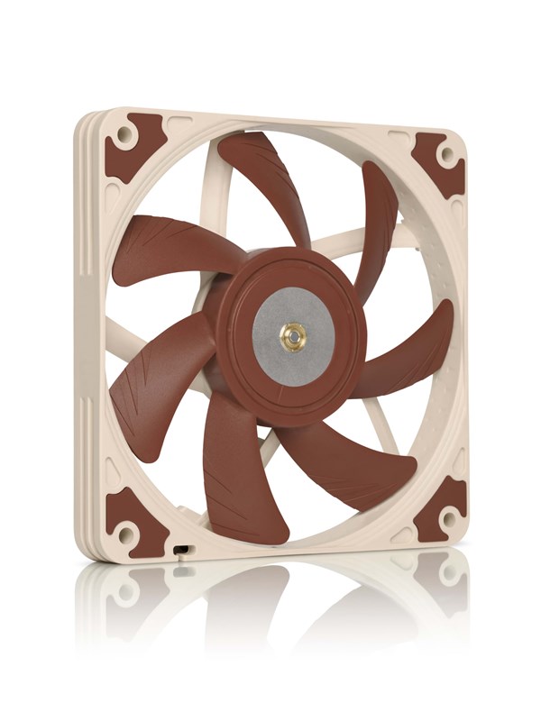Noctua NF-A12x15 PWM 120 x 15 mm -kotelotuuletin - Beige, Ruskea