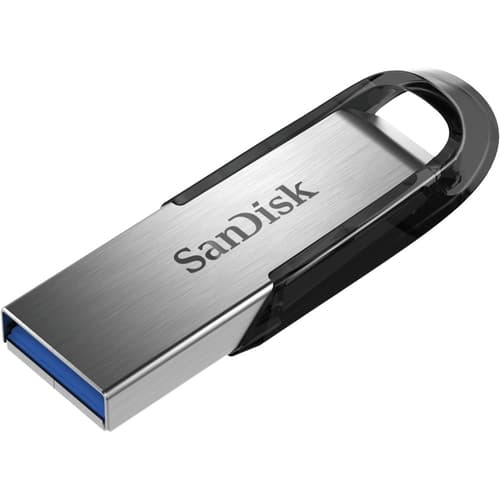 Sandisk Ultra Flair 128gb Usb-a Musta, Hopea