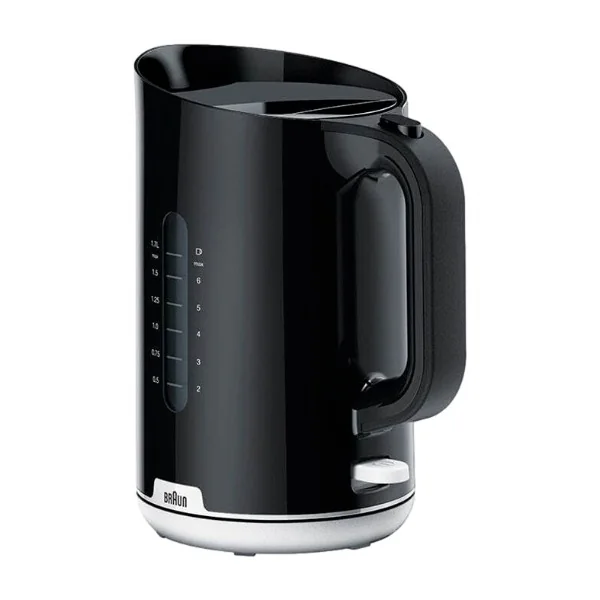 Braun Breakfast 1 WK1100 -vedenkeitin, 1,7 l, 2200 W, musta