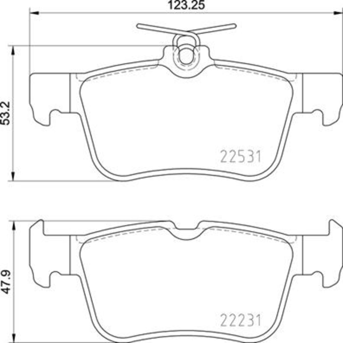 Jarrupalat, levyjarru BREMBO P 24 175