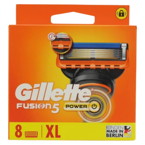 Gillette Fusion5 Power Vaihtoterät - 8 kpl