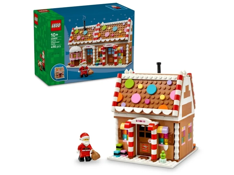 LEGO Icons 40809 Jouluinen piparkakkutalo