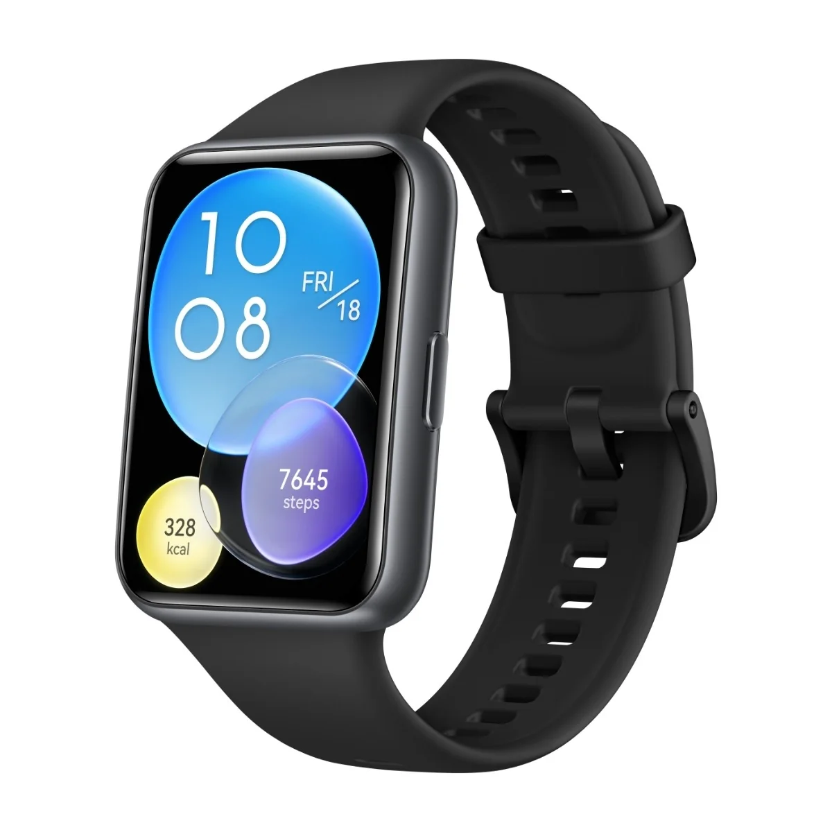 Huawei | Watch Fit 2 Active - Älykello hihnalla - ranteen koko: 130-210 mm - Musta
