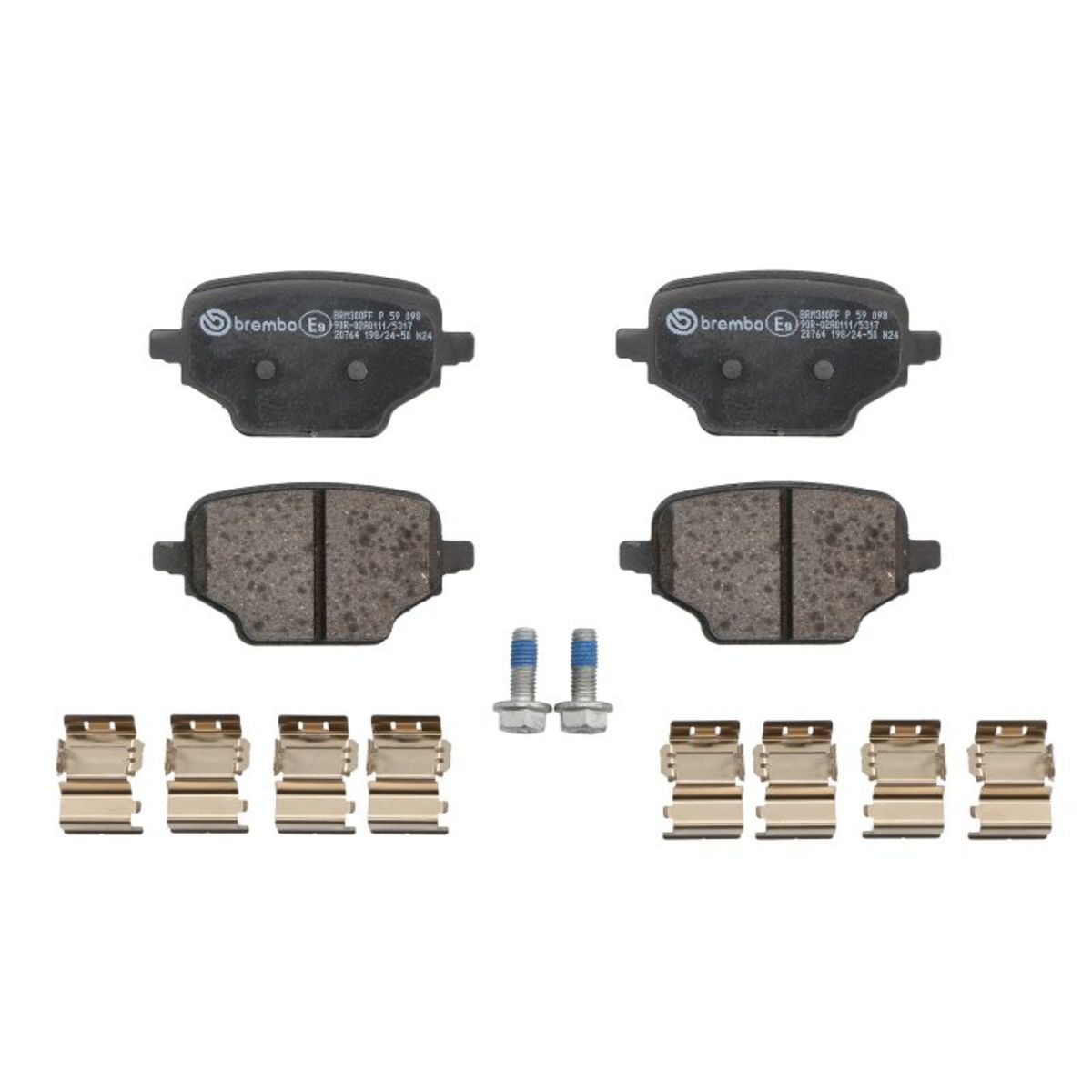 Jarrupalat, levyjarru BREMBO P 59 098