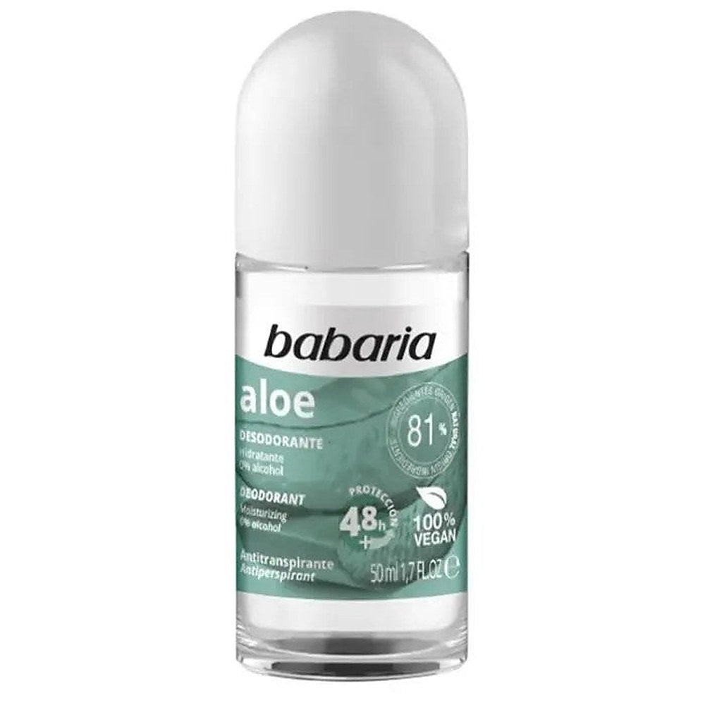 Babaria Deodorantti Aloe Roll On 50ml