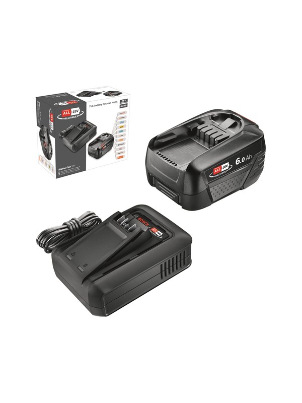 Bosch 18V 1x6.0Ah käynnistyssarja, AL18-44