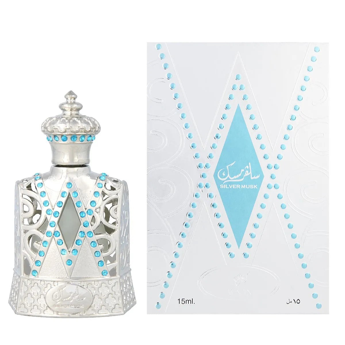 Afnan Silver Musk - tiivistetty hajuvesiöljy - Tilavuus: 15 ml