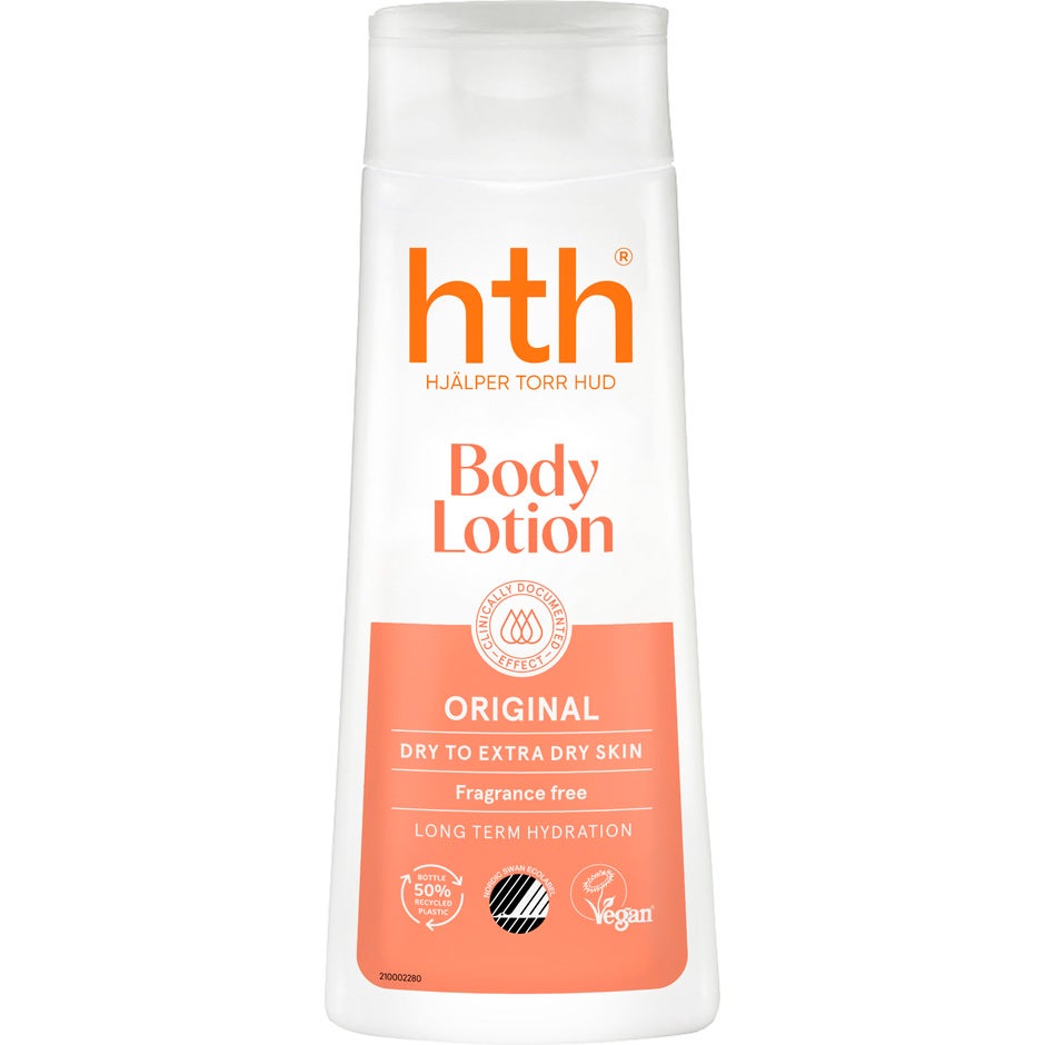 HTH Original Body Lotion Fragrance Free 200 ml