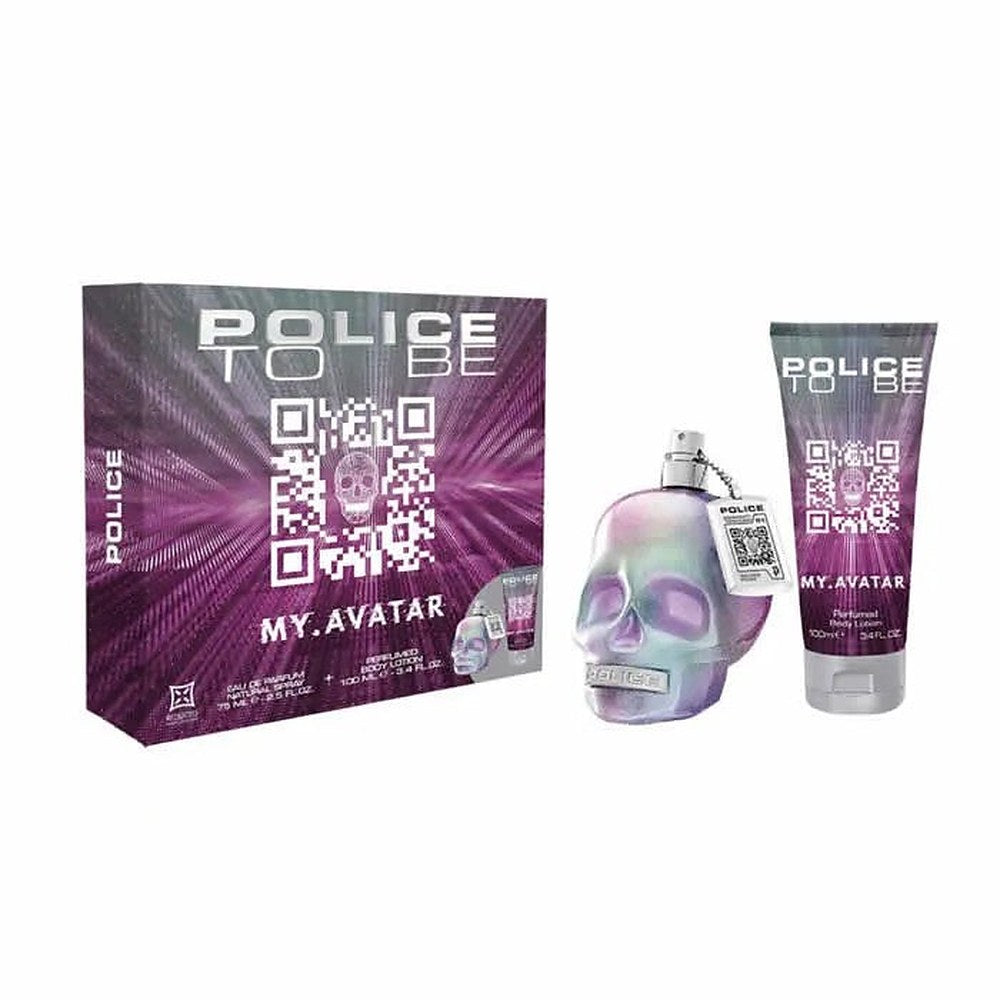 Police To Be My Avatar nainen Eau De Toilette Spray 75 ml Set 2 Pieces