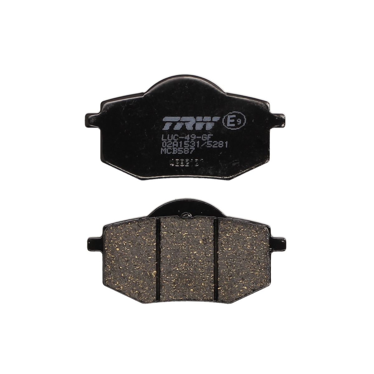 Jarrupalat, levyjarru TRW MCB587