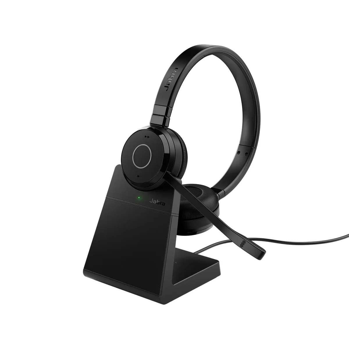 Jabra Evolve 65 TE -langaton stereokuulokemikrofoni + latausteline, musta