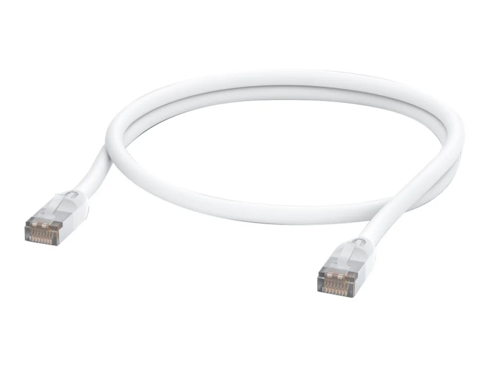 Ubiquiti UACC-CABLE-PATCH-OUTDOOR-1M-W, 1 m, Cat5e, S/UTP (STP), RJ-45, RJ-45, Valkoinen