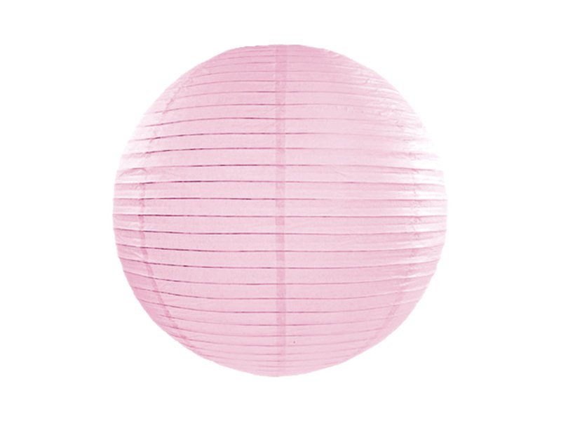 Riisilamppu Vaaleanpinkki - 35 cm