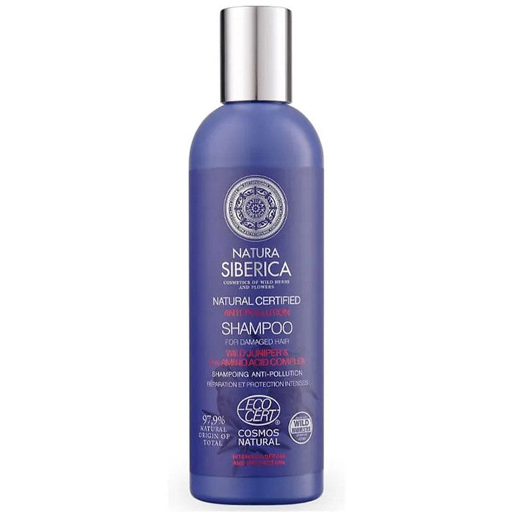 Natura Siberica Shampoo Naturale Saastumisenestotodistus 270ml