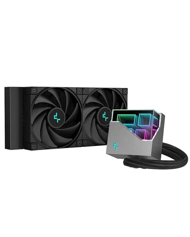 DeepCool LT520 240mm ARGB -nestejäähdytin, musta