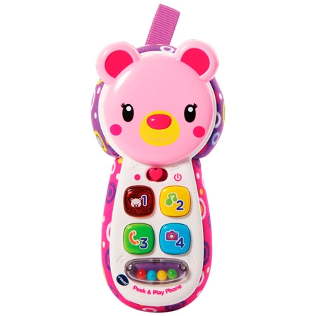 VTech Peek & Play -lelukännykkä - vaaleanpunainen