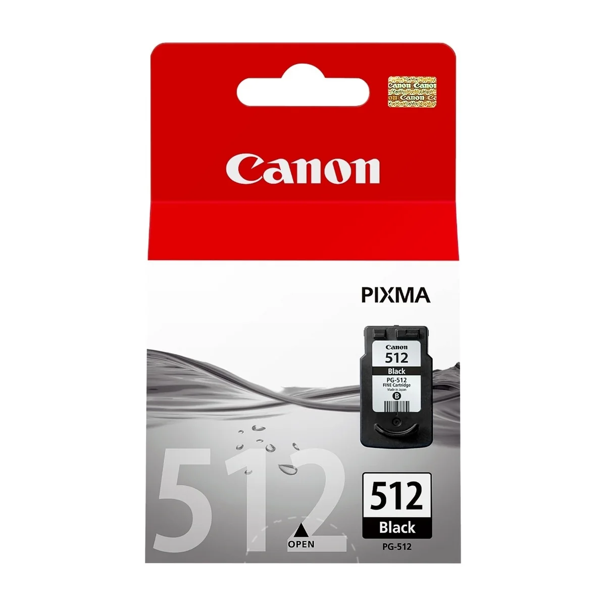 Canon PG-512, musta mustekasetti