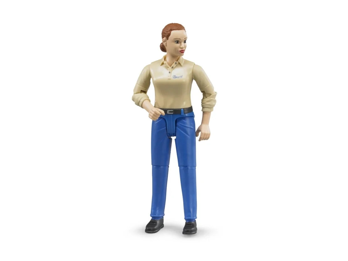 BRUDER 60408, 3 År, Beige, Blå, Plast