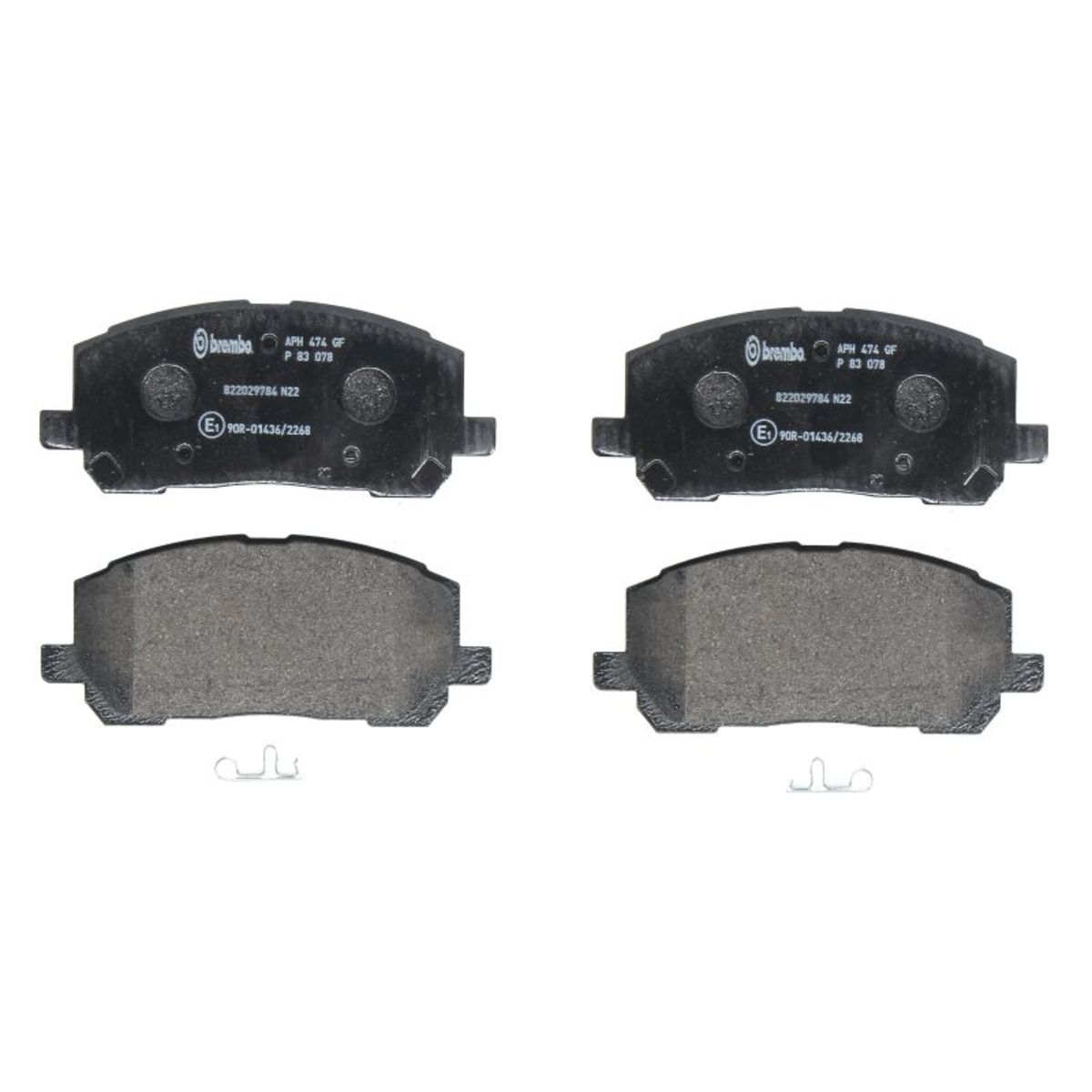 Jarrupalat, levyjarru BREMBO P 83 078