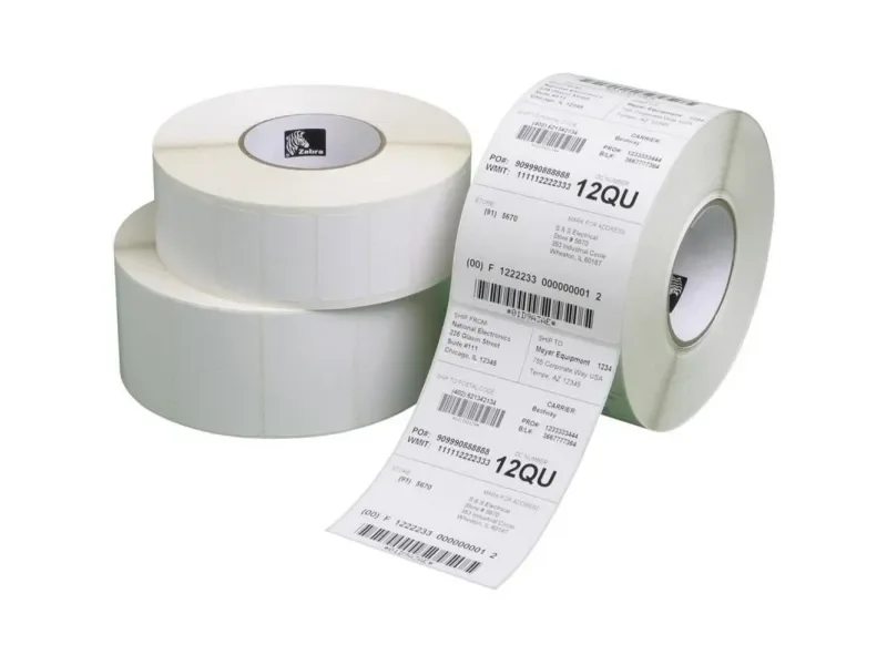 Zebra Tarrat Z-select 2000d 102x152mm Päällystetty Pysyvä Rei'itys 4-pack 4-pack