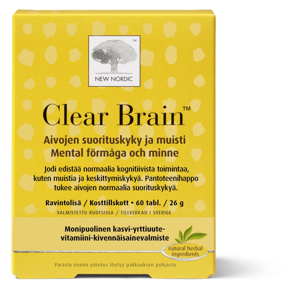 New Nordic Clear Brain 60 tabl