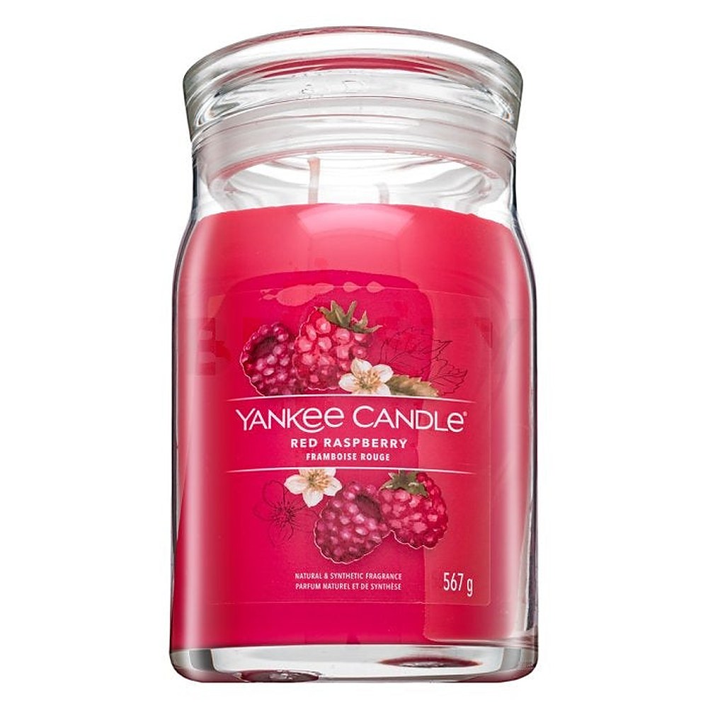 Yankee kynttilän punainen vadelma Signature kynttilä - 567 g