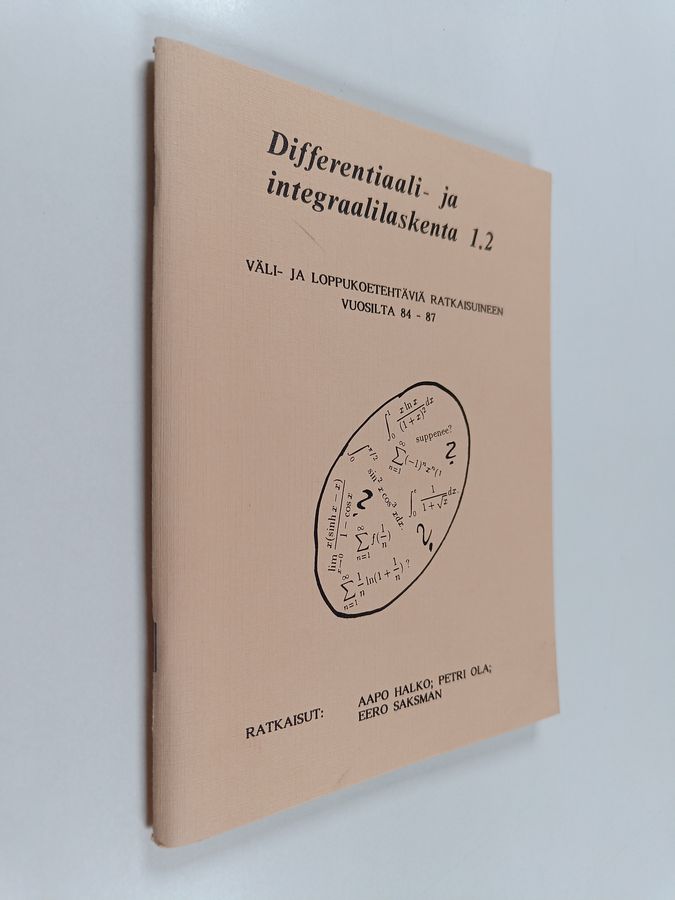 Differentiaali- ja integraalilaskenta I.2 väli- ja loppukoet