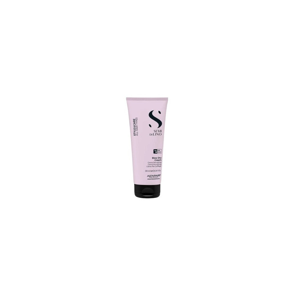 Alfaparf Milano Semi di Lino Style&Care Blow Dry -suojavoide nopeaan kuivumiseen kaikille hiustyypeille 200 ml