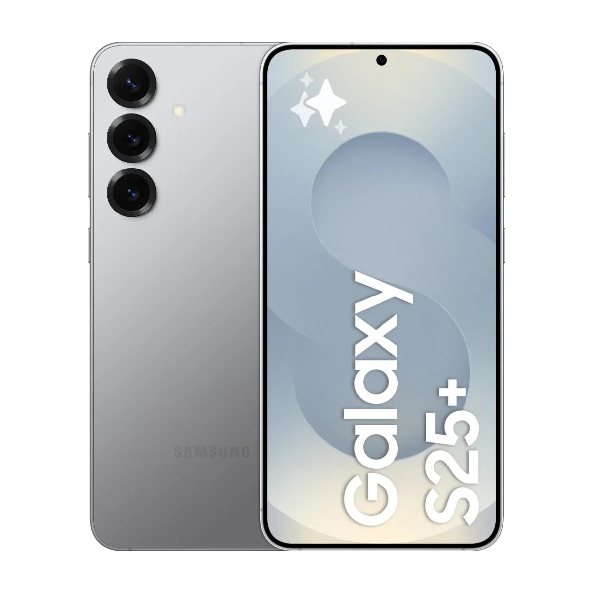 Samsung Galaxy S25+ 5G älypuhelin 12/256 GB (Silver Shadow)