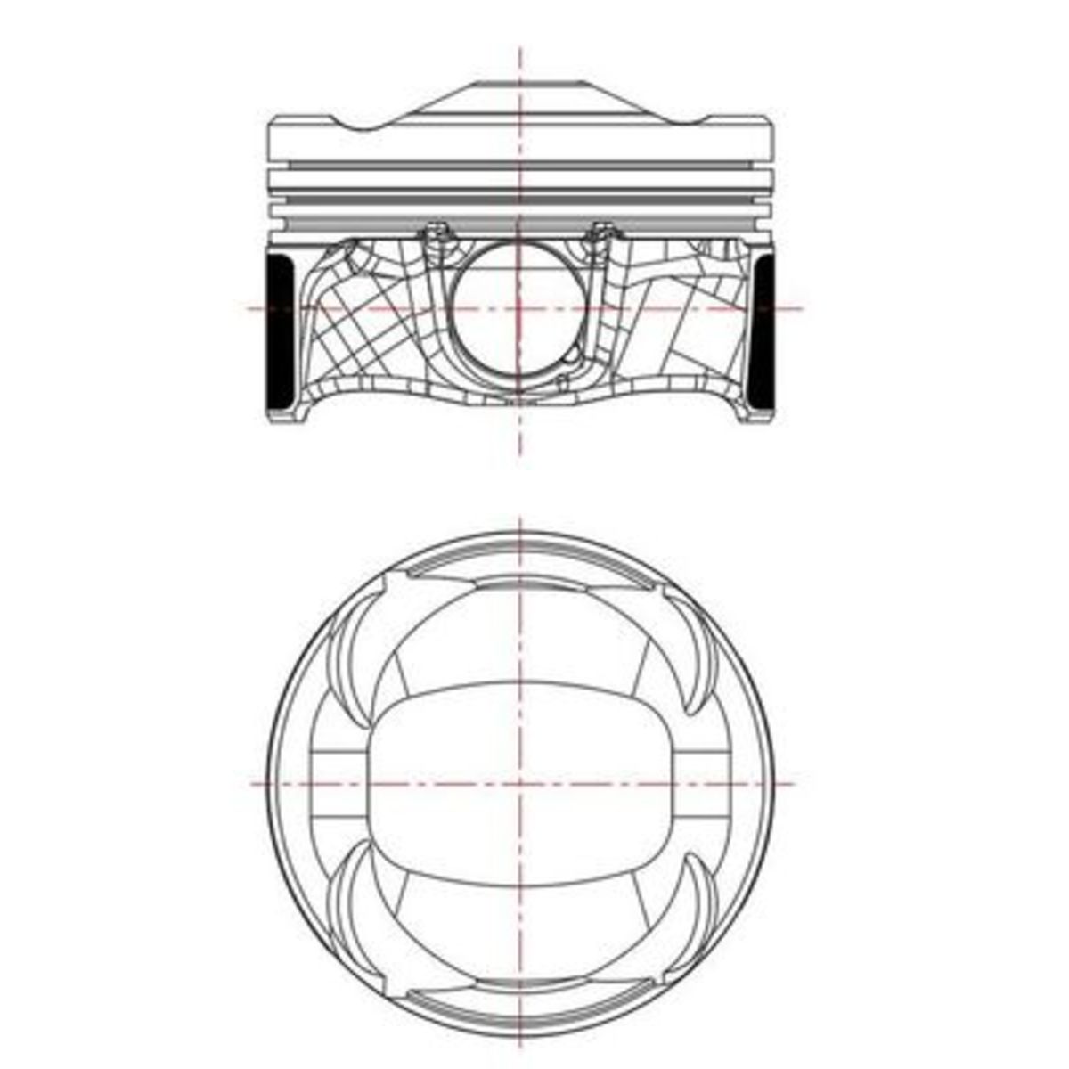 Männät MAHLE 039 PI 00134 002
