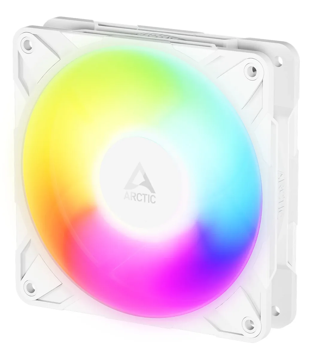 Arctic P12 Pro Reverse A-RGB (White) - Kotelotuuletin - 120mm - Valkoinen