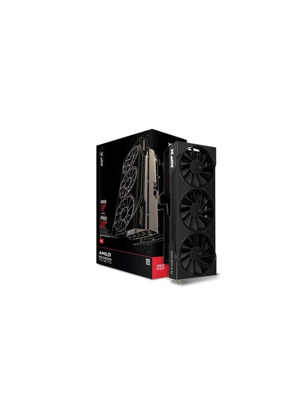 XFX Radeon RX 9070 Swift Triple Fan Black - 16GB GDDR6 RAM - Näytönohjaimet