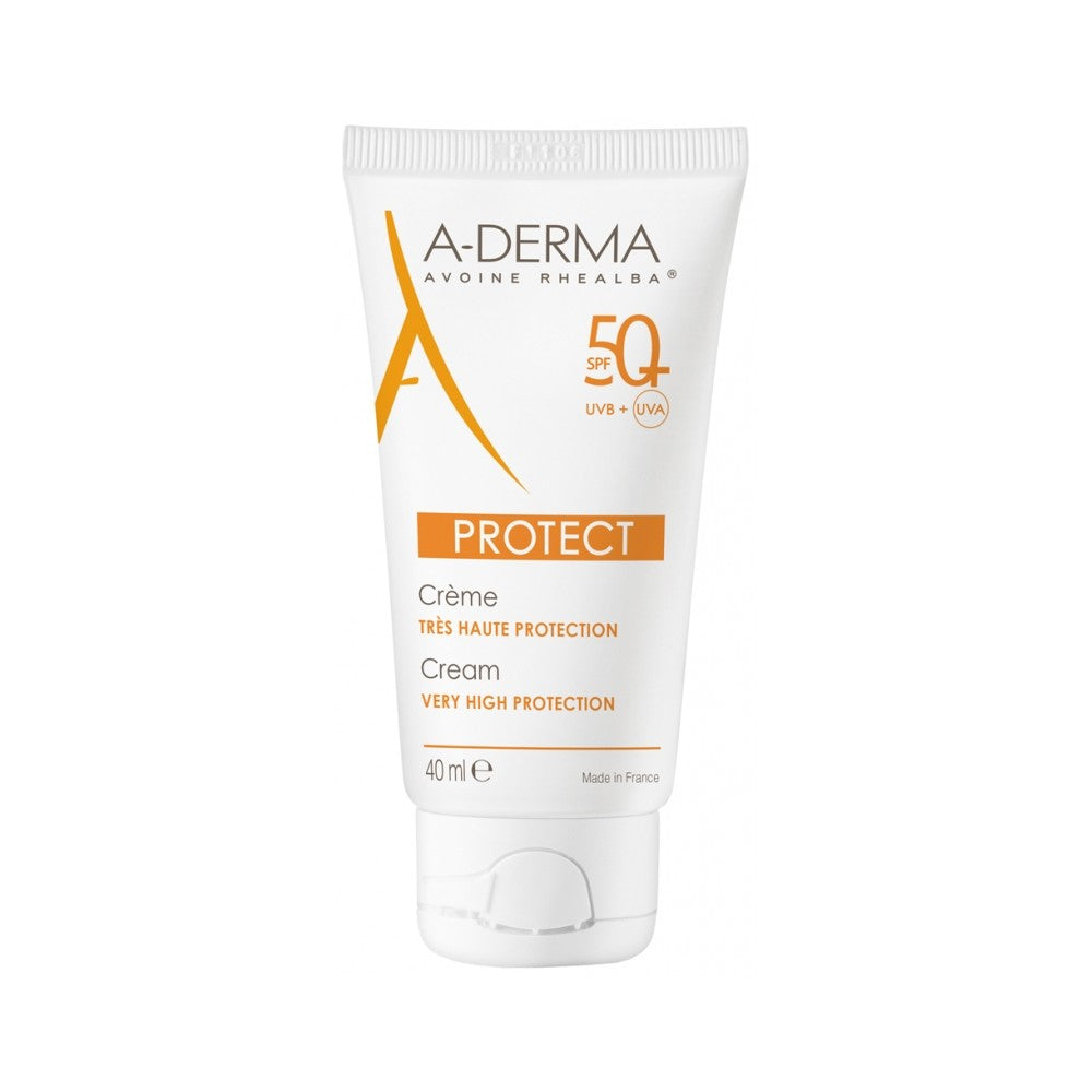 Aderma Protect Kremi SPF50+ 40ml — Aurinkovoide kasvoille