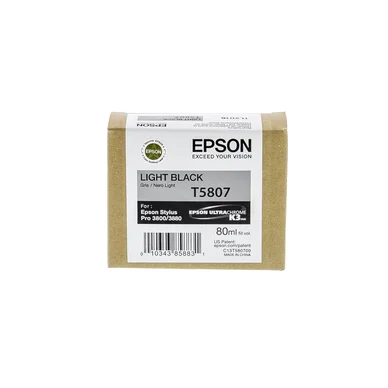 Epson Epson T5807 Mustepatruuna Vaalea musta T5807 Vastaa: N/A