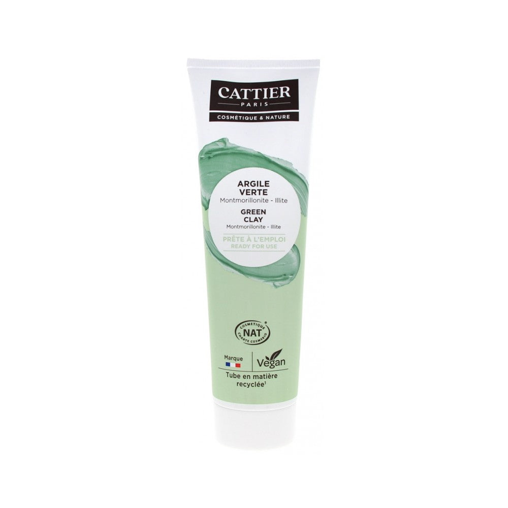 Cattier Käyttövalmis Green Clay Montmorillonite Illite 400g