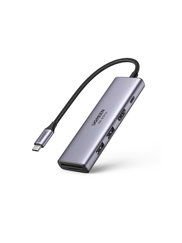 UGREEN 5-in-1 USB-C monitoimisovitin PD-latauksella