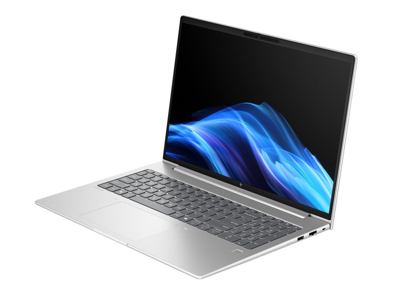 HP EliteBook 6 G1ah 16" Ryzen 5 220, 16 Gt, 512 Gt, Win 11 Pro -kannettava, hopea