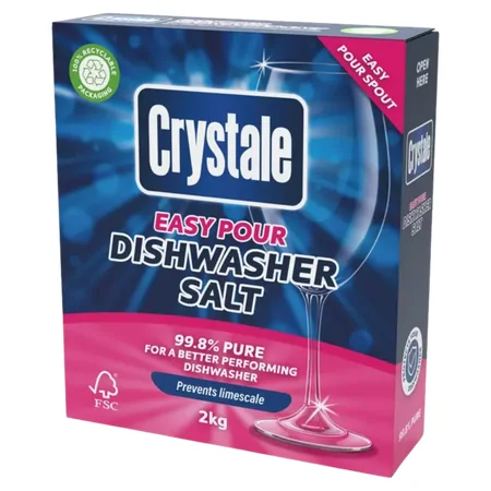 Crystale Easy Pour Dishwasher Salt - 2000g