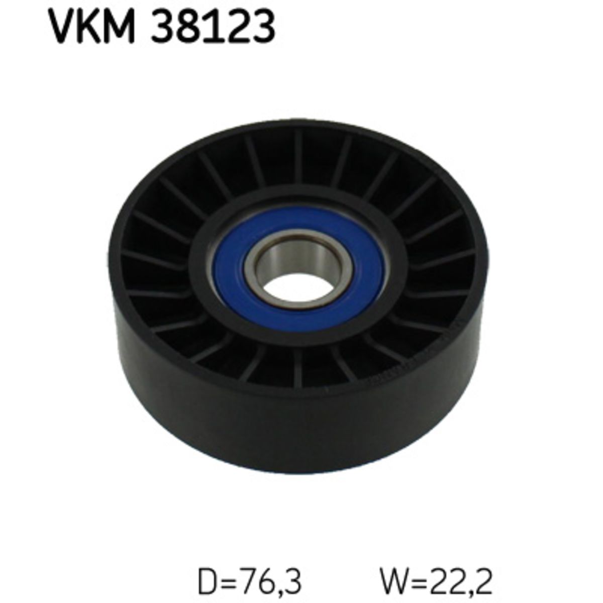 Kiristysrulla, moniurahihna SKF VKM 38123