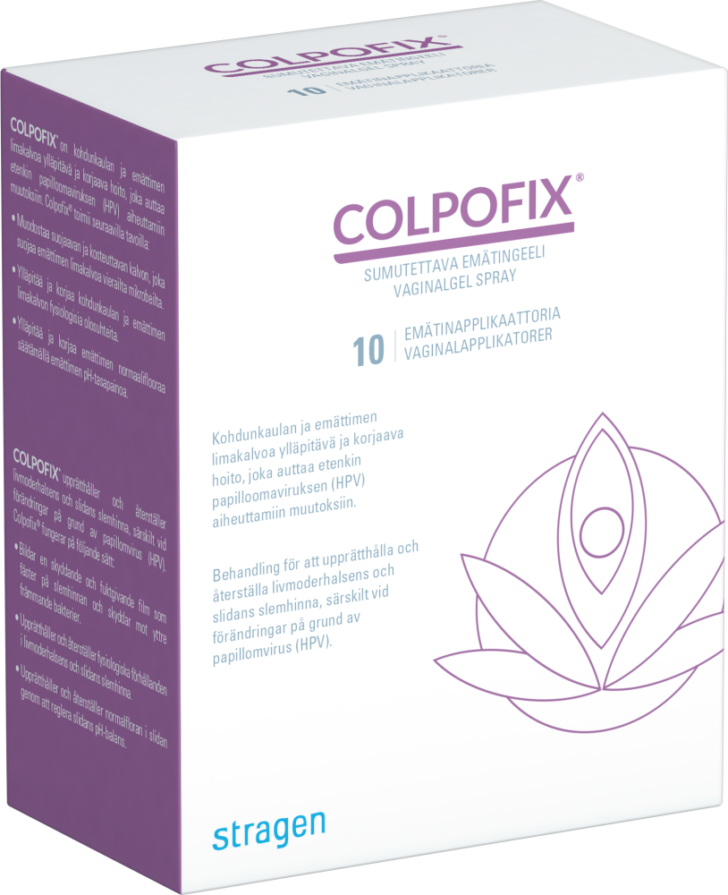 Colpofix sumutettava emätingeeli 20ml + applikaattori 10 kpl