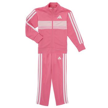 ADIDAS SPORTSWEAR Treenipuku 'Seasonal Essentials Tiberio' vaalea pinkki / valkoinen