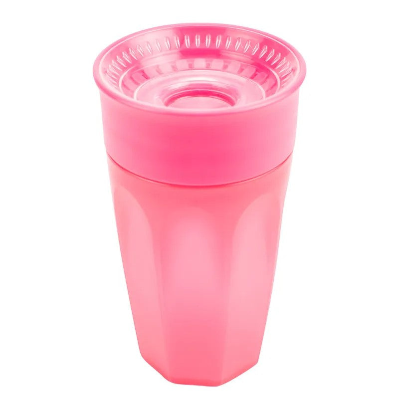 360 juomalasi ilman suutinta Pinkki ilman kättä 300ml