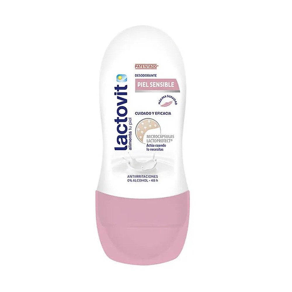 Lactovit Deodorante Sensitive Roll-On 50ml — Roll-on-deodorantti