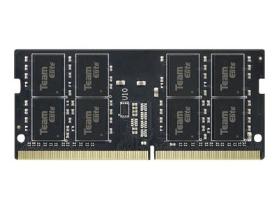 Team Group Team Elite SODIMM DDR4-2666 - 8GB - CL19 - Single Channel (1 pcs) - Musta