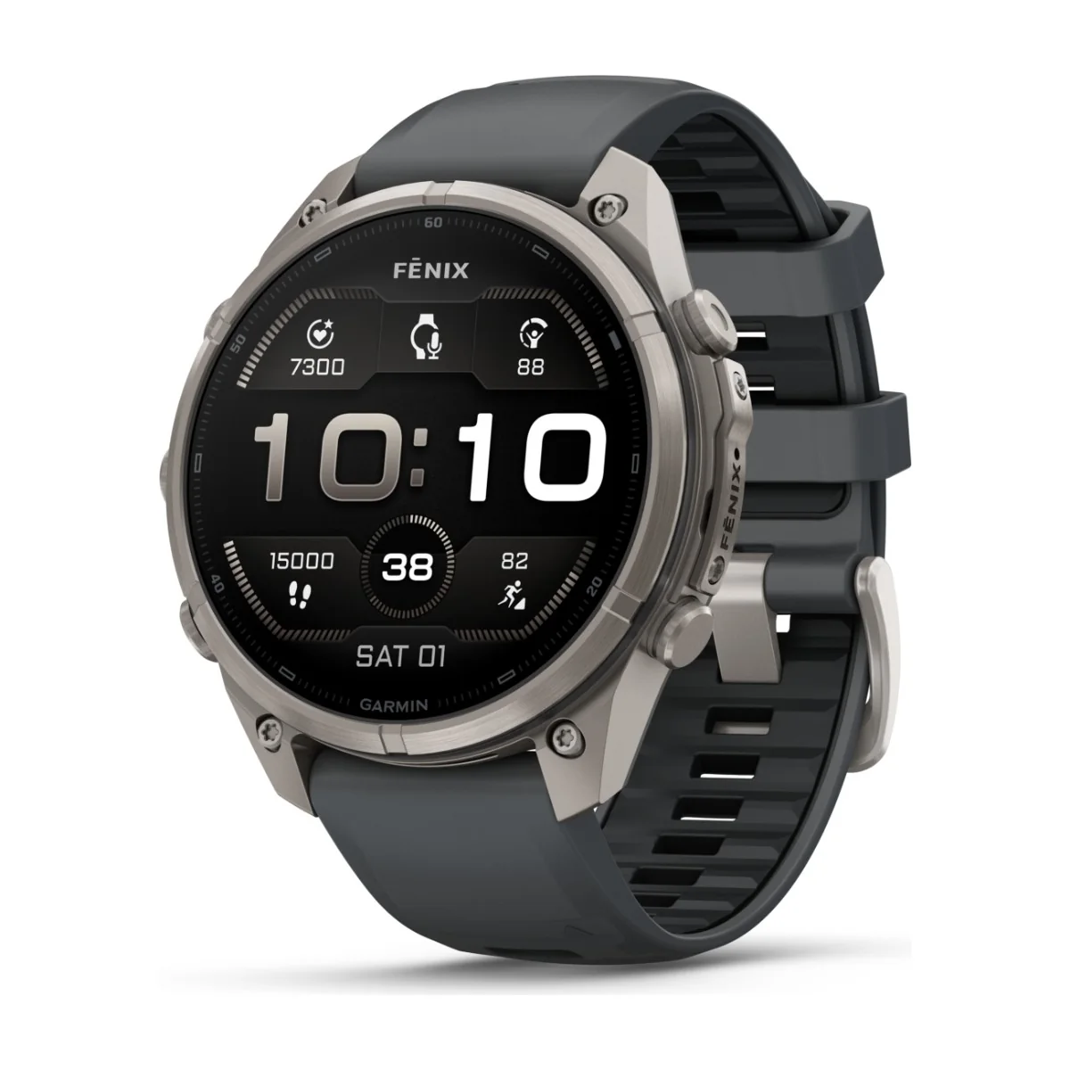 Garmin fēnix 9 Pro multisport-GPS-älykello, graphite/black 47 mm