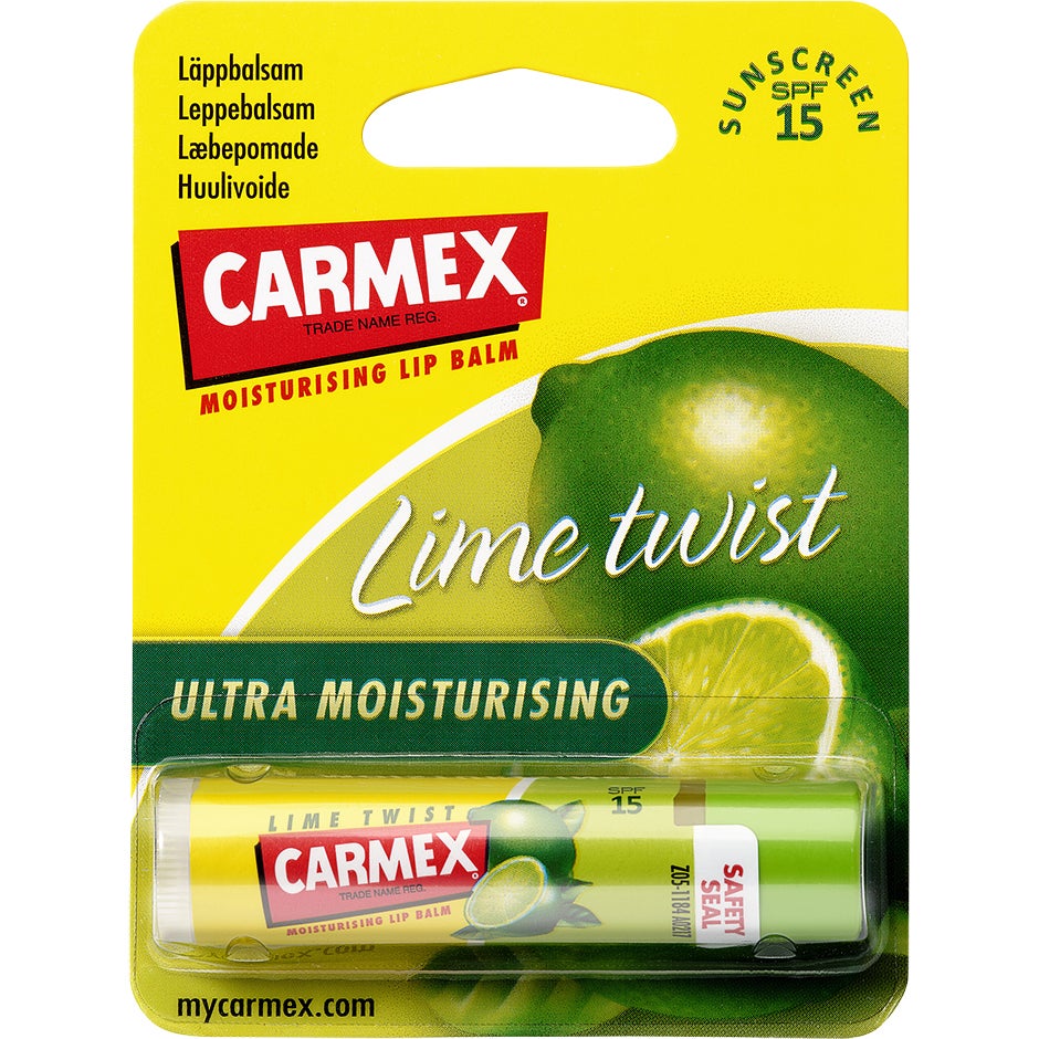 Carmex Lip Balm Lime Twist Stick SPF15 4,3 ml