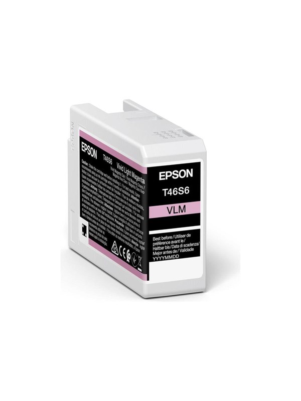 Epson C13T46S60N UltraChrome Pro10-mustekasetti, 25 ml, vaaleanmagenta